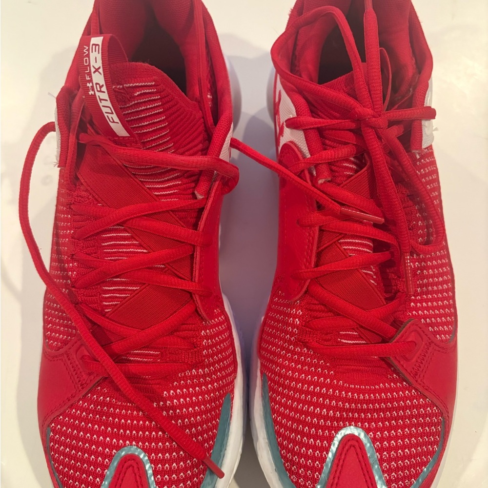 Under Armour Red Athletic Shoes for Women